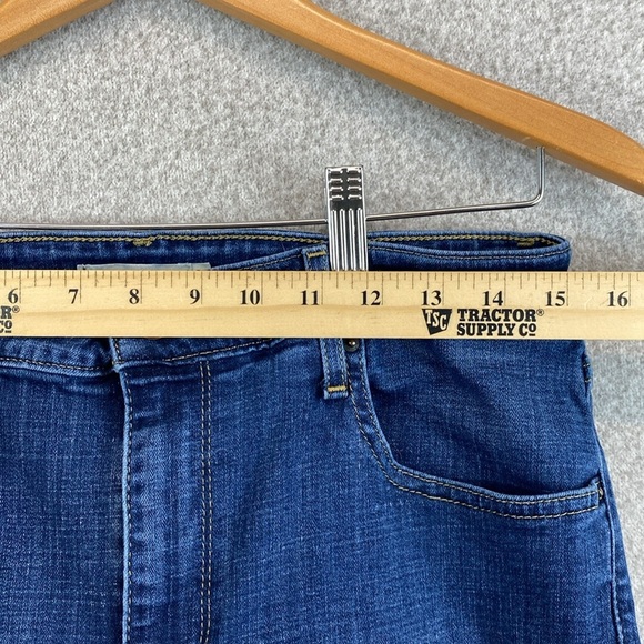 Levi’s 721 high rise skinny jeans size 32 dark wash wardrobe basics bodycon - Picture 3 of 11